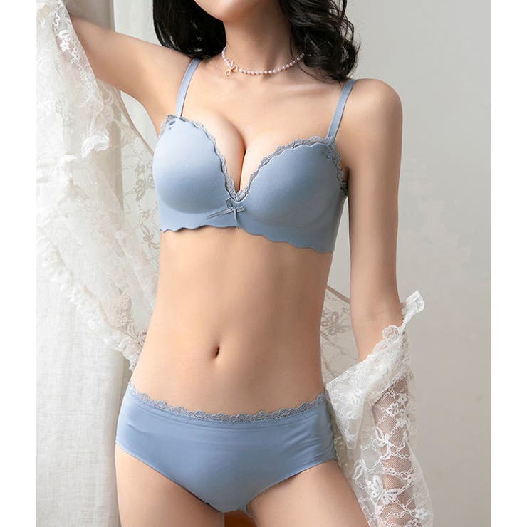 ノンワイヤー モールドブラジャー ショーツ | レースレディース  | 詳細画像9 