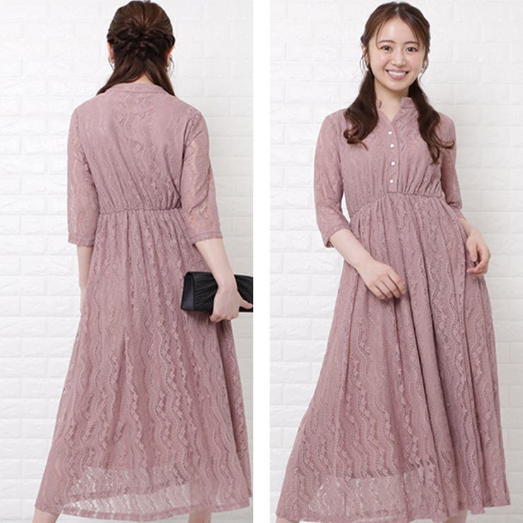 パーティードレス 総レース ワンピース | レースレディース  | 詳細画像5 