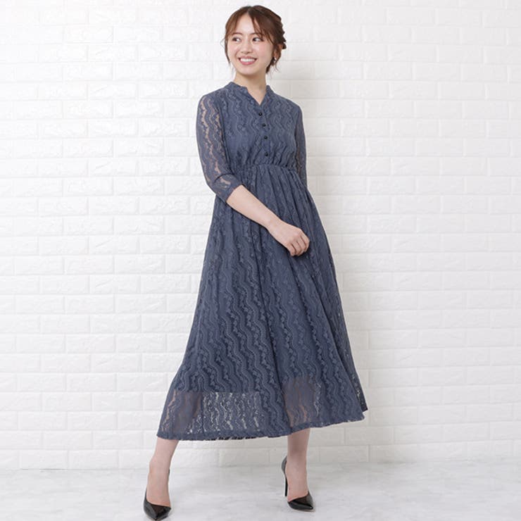 パーティードレス 総レース ワンピース | レースレディース  | 詳細画像12 