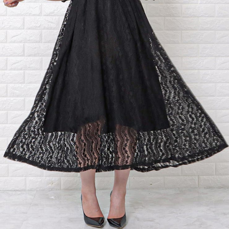 パーティードレス 総レース ワンピース | レースレディース  | 詳細画像19 