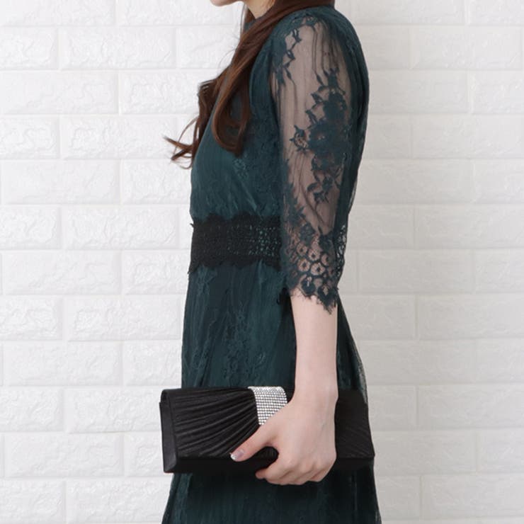 パーティードレス 総レース 花柄 | レースレディース  | 詳細画像9 