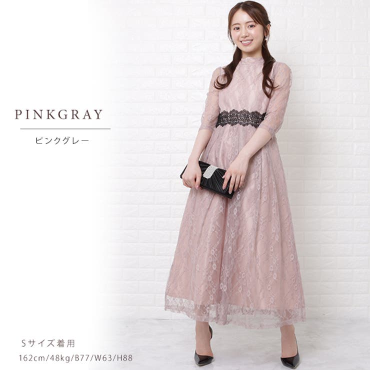パーティードレス 総レース ワンピース | レースレディース  | 詳細画像3 