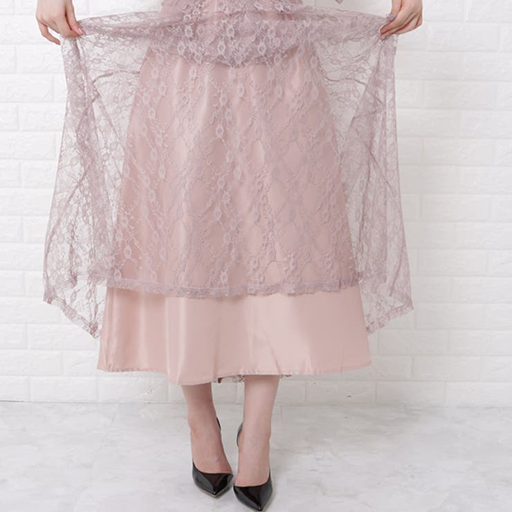 パーティードレス 総レース ワンピース | レースレディース  | 詳細画像7 