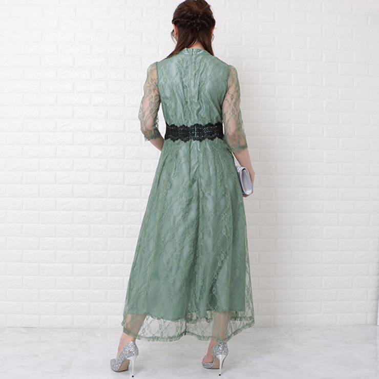 パーティードレス 総レース ワンピース | レースレディース  | 詳細画像11 