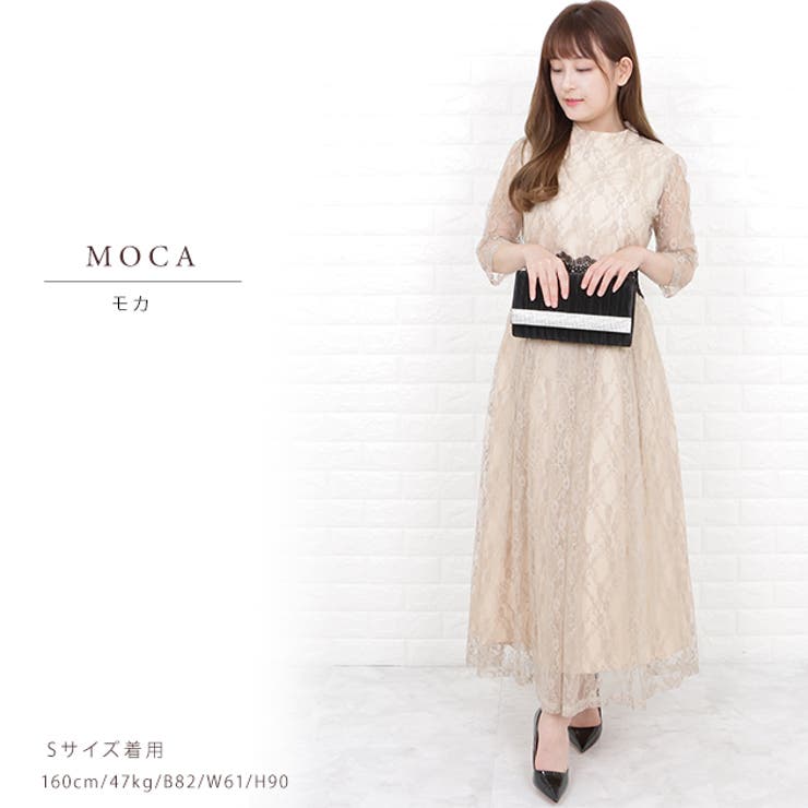 パーティードレス 総レース ワンピース | レースレディース  | 詳細画像12 