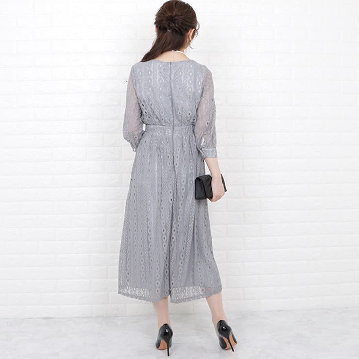 パーティードレス 総レース ワンピース | レースレディース  | 詳細画像6 