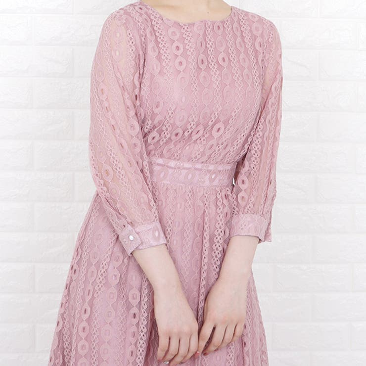 パーティードレス 総レース ワンピース | レースレディース  | 詳細画像9 