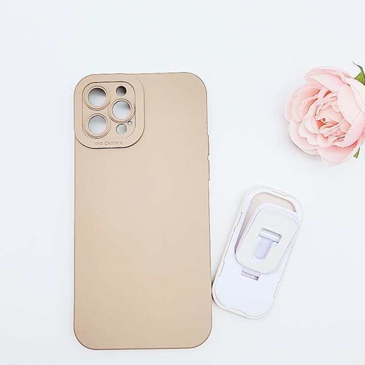 バイカラー スタンド付き iPhoneケース[品番：LCLW0002665]｜レース