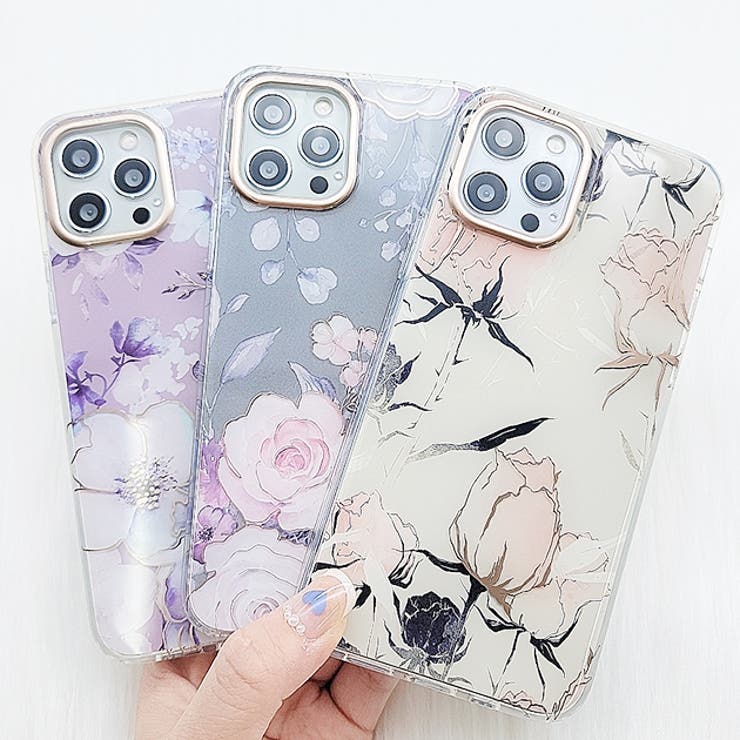 花柄 iPhoneケース スマホケース[品番：LCLW0002685]｜レース