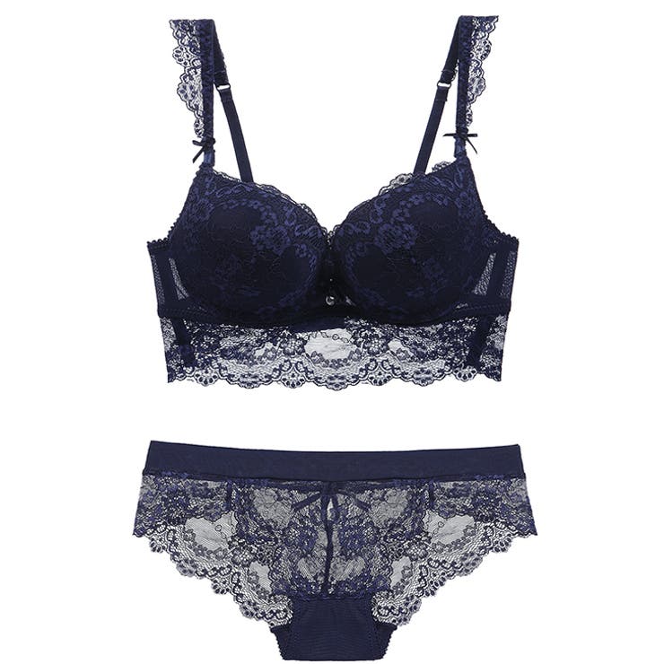 Yue76g ブラジャー、ショーツ2点セット ブラジャー ショーツ 2点