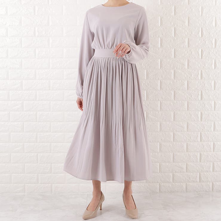 プリーツ ロング ワンピース | レースレディース  | 詳細画像4 