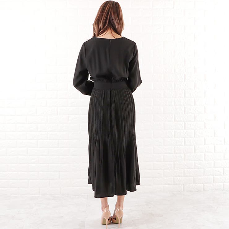 新品】ルネ プリーツロングワンピース