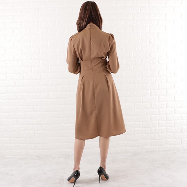 ボウタイ フレア ワンピース | レースレディース  | 詳細画像12 