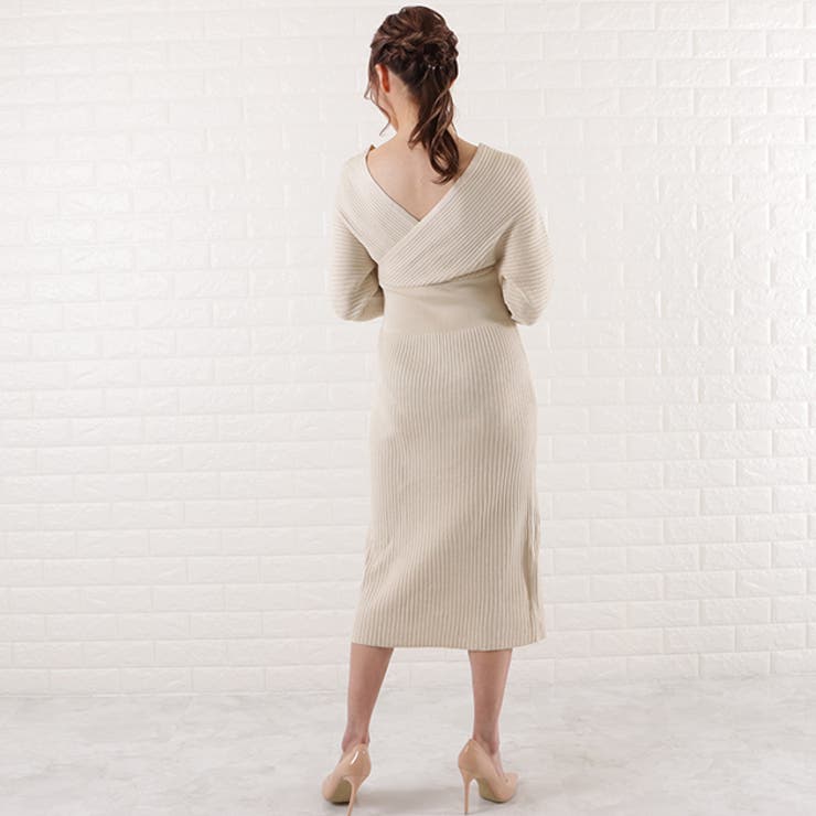 カシュクール タイト ニット[品番：LCLW0002789]｜レースレディース