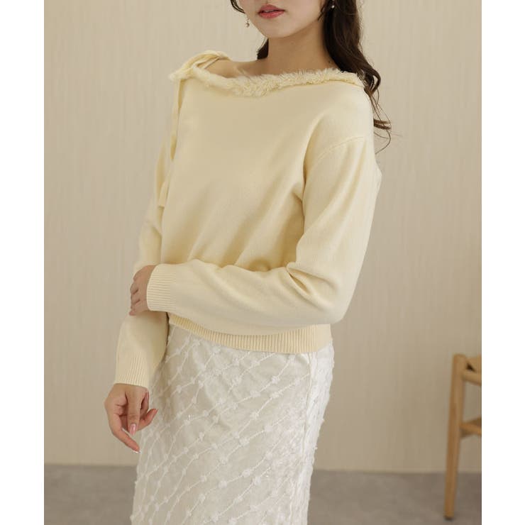 ワンショルダー フリンジ オフショル | レースレディース  | 詳細画像11 