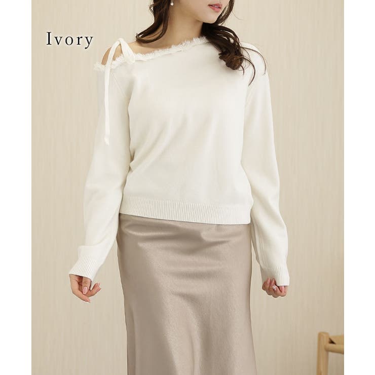 ワンショルダー フリンジ オフショル | レースレディース  | 詳細画像13 