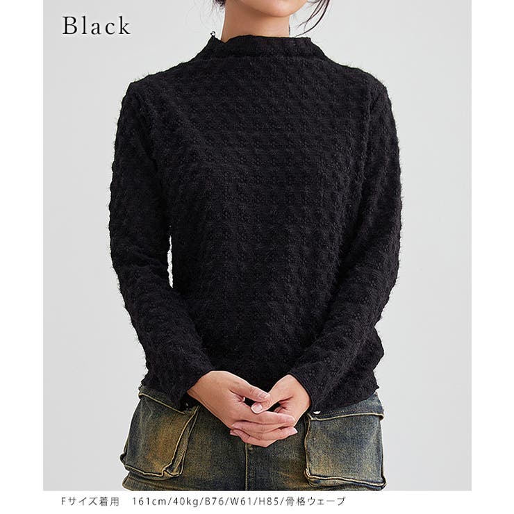 ソリッドカラー 長袖 立体 | レースレディース  | 詳細画像8 