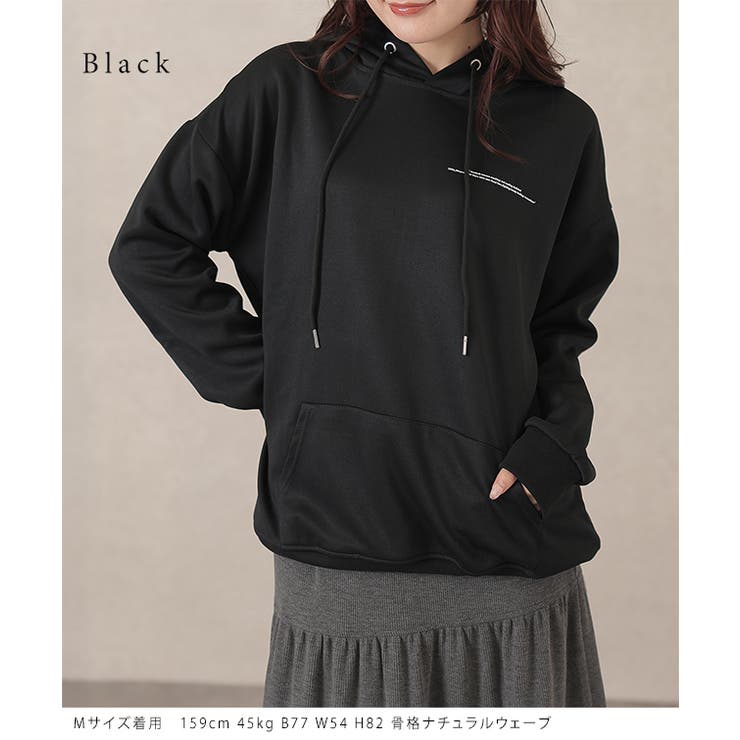バックプリント ロゴ フード付き | レースレディース  | 詳細画像3 