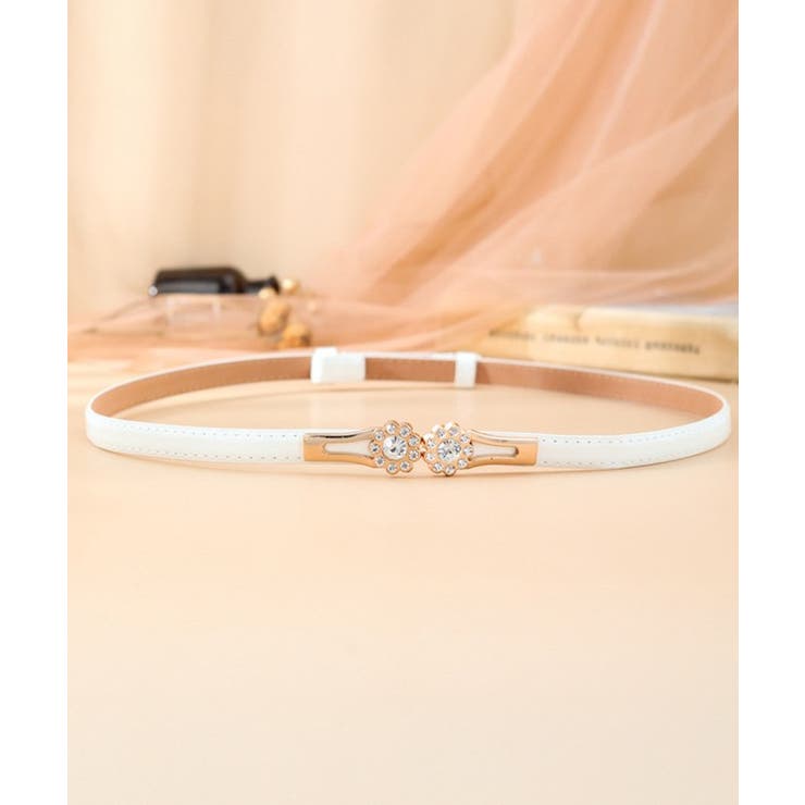 フラワー クリスタル バックル | レースレディース  | 詳細画像13 