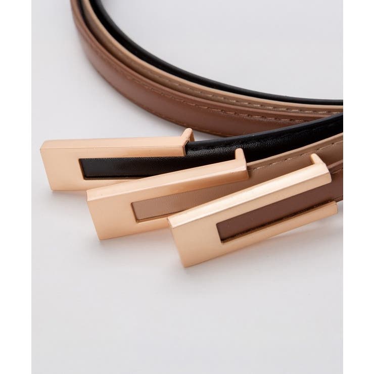 スクエア バックル レザータッチ | レースレディース  | 詳細画像9 