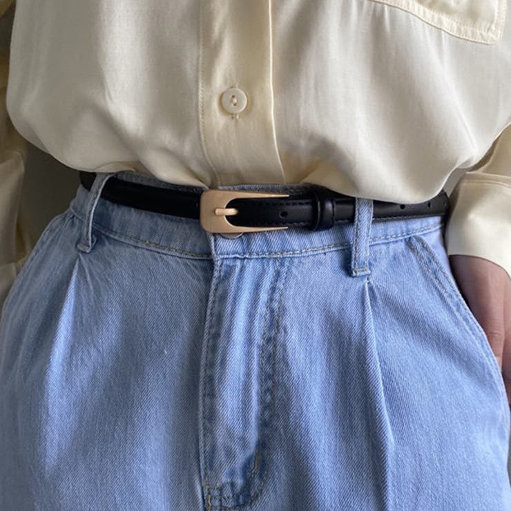 メタル バックル レザータッチ | レースレディース  | 詳細画像1 