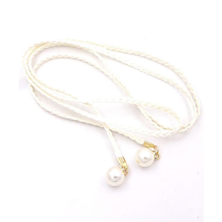 編み込み パール付き レザータッチ | レースレディース  | 詳細画像14 