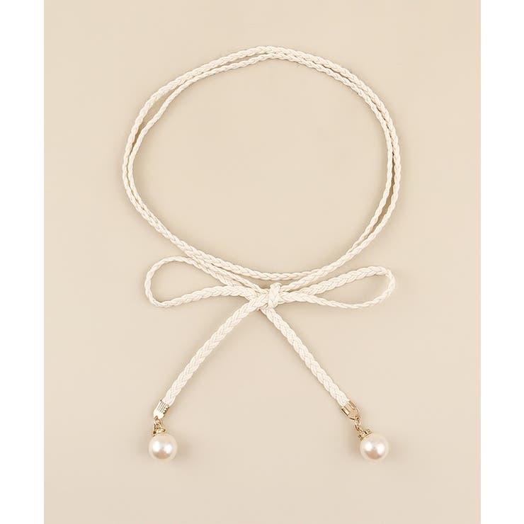 編み込み パール付き レザータッチ | レースレディース  | 詳細画像15 