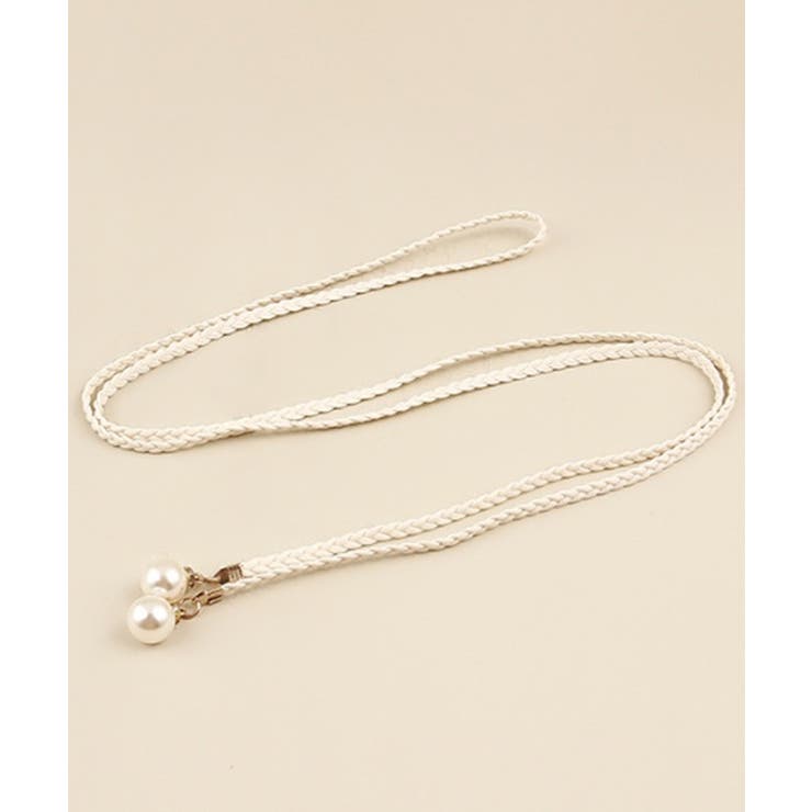 編み込み パール付き レザータッチ | レースレディース  | 詳細画像17 