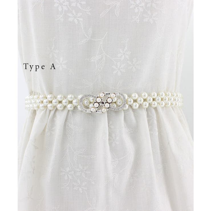 ビジュー モチーフ パール | レースレディース  | 詳細画像3 