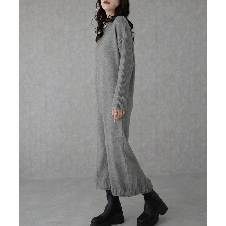 ハイネック リブ 切替 | レースレディース  | 詳細画像9 