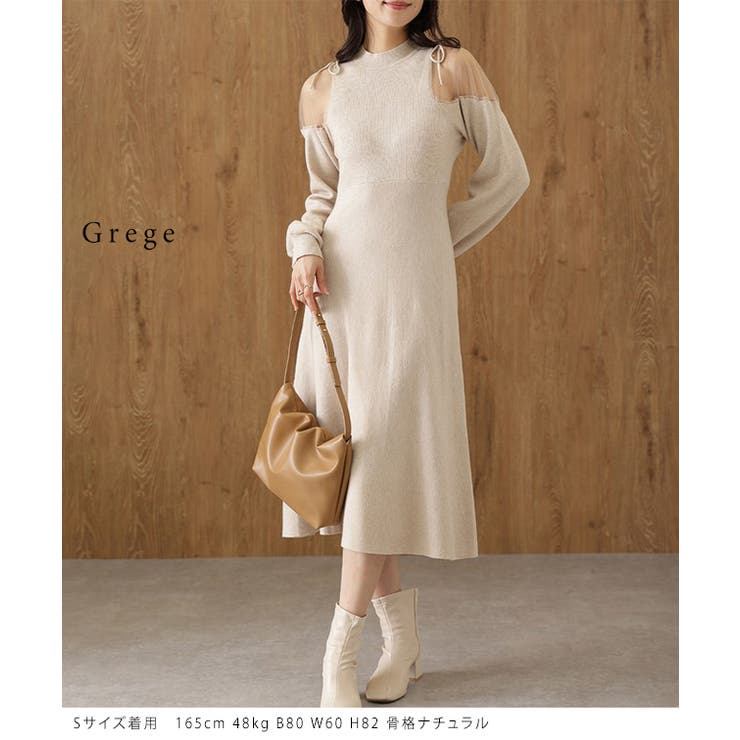 異素材 シアー リボン | レースレディース  | 詳細画像13 