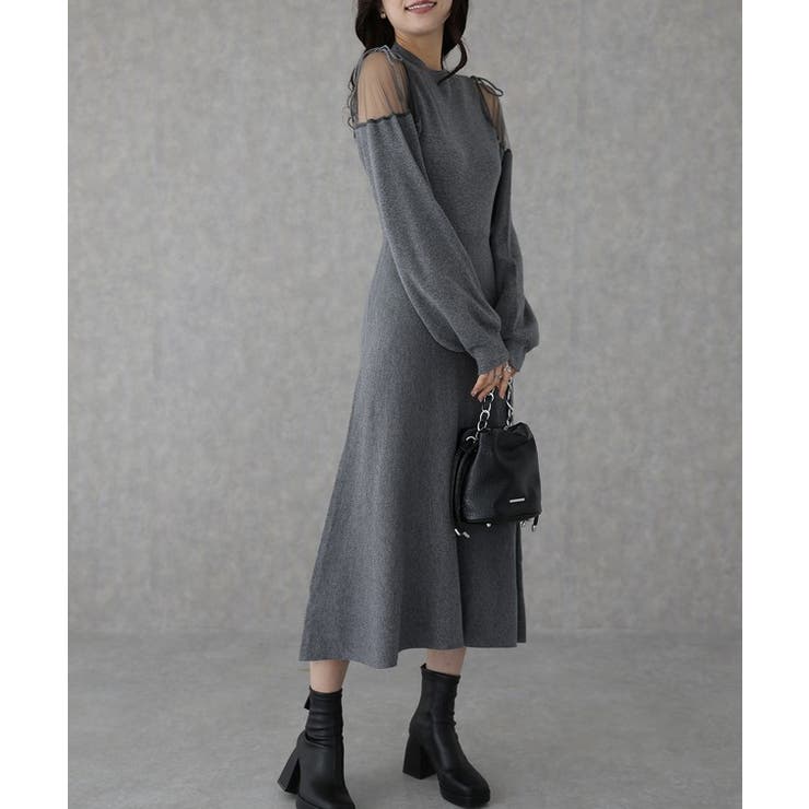 異素材 シアー リボン | レースレディース  | 詳細画像9 