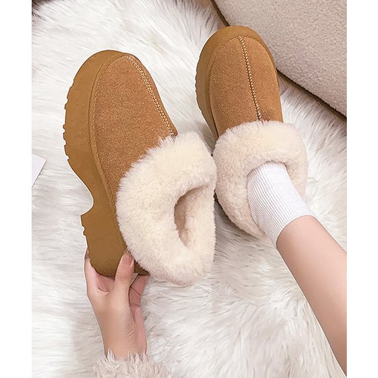 スエード調 厚底 ショート | レースレディース  | 詳細画像4 