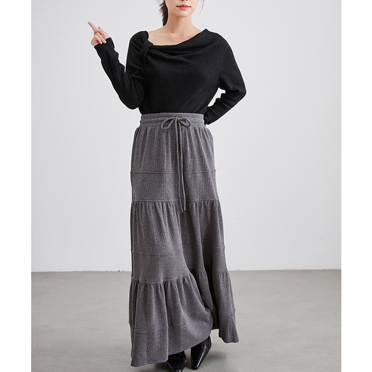 ティアード 切替 ロング | レースレディース  | 詳細画像14 