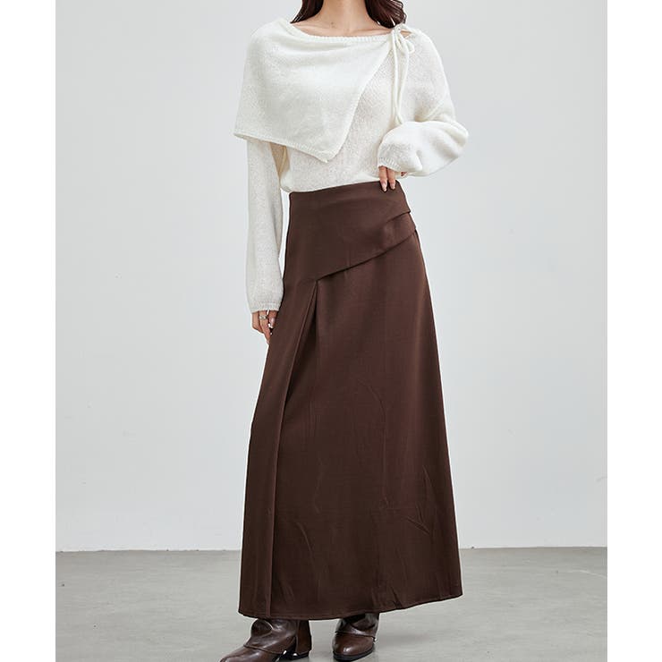 ソリッドカラー ラップ風 ハイウエスト | レースレディース  | 詳細画像7 