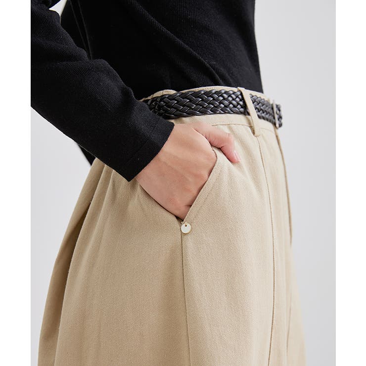 ベルト付き ハイウエスト マキシ丈 | レースレディース  | 詳細画像18 