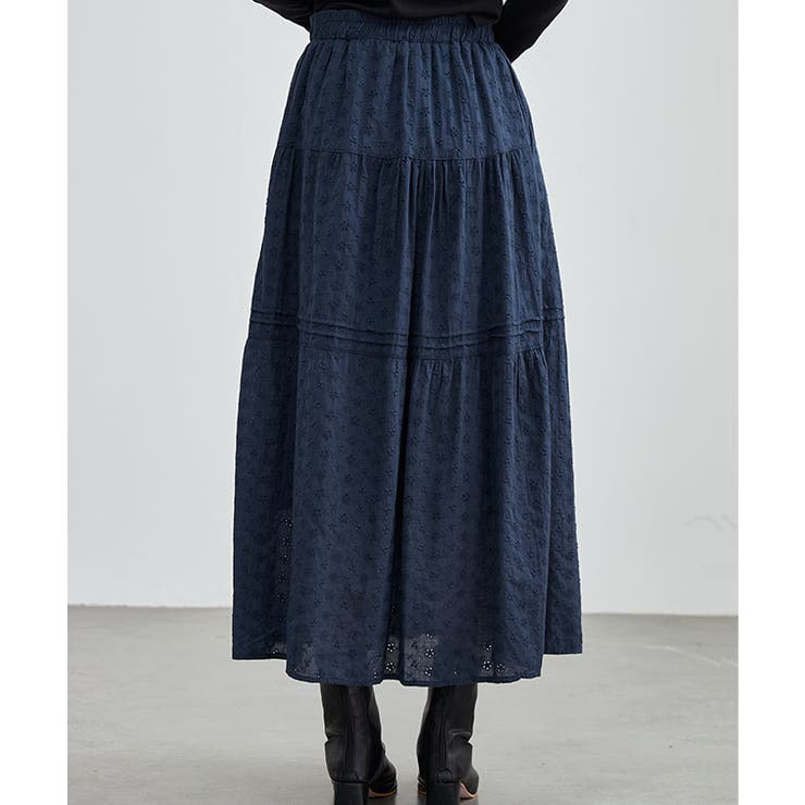 カットレース フレア ギャザー | レースレディース  | 詳細画像16 