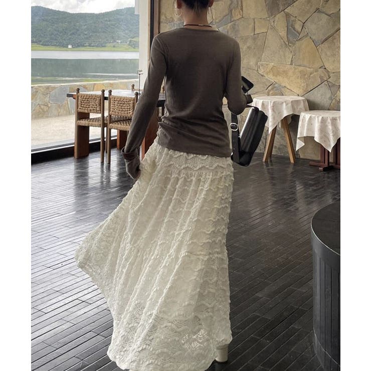 総レース ティアード ロング | レースレディース  | 詳細画像12 