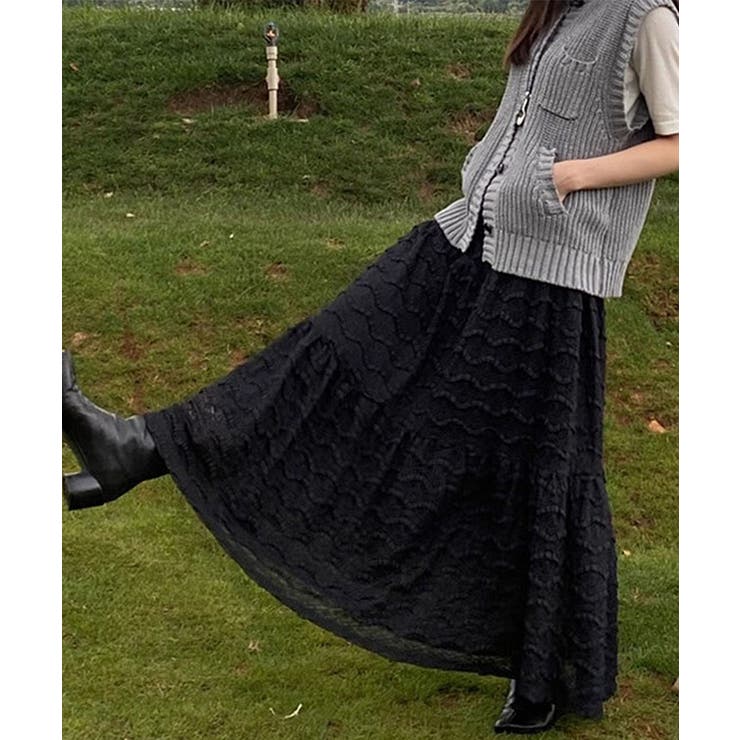 総レース ティアード ロング | レースレディース  | 詳細画像4 