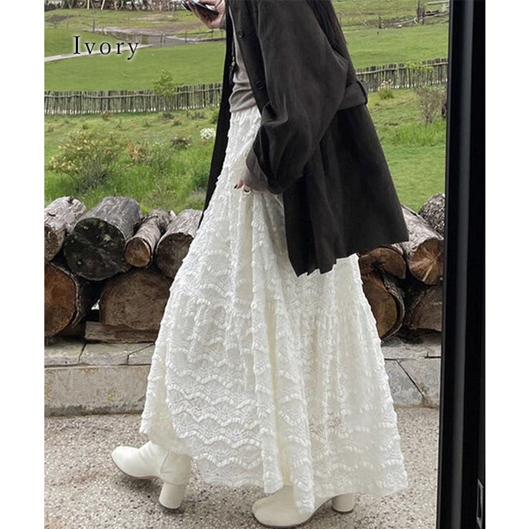 総レース ティアード ロング | レースレディース  | 詳細画像9 