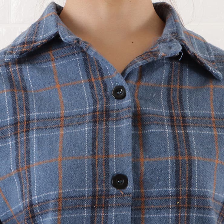 チェック柄 オーバーサイズ シャツ | レースレディース  | 詳細画像17 