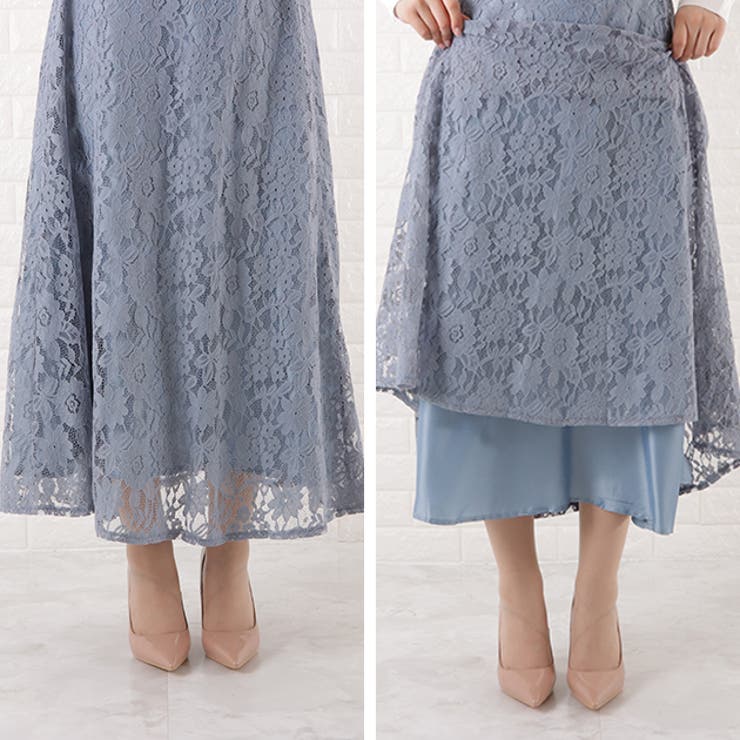 花柄 レース フレア | レースレディース  | 詳細画像18 