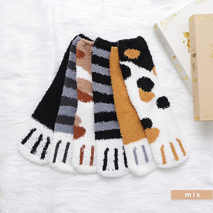 【6足セット】 靴下 ルームソックス | レースレディース  | 詳細画像2 