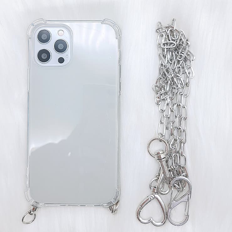 チェーンストラップ付TPUクリアiPhoneケーススマホケーススマホカバーiPhone1313pro13miniiPhone1212pro12miniiPhone1111proiPhoneXRiPhoneXiPhone7iPhone8第2世代第3世代
