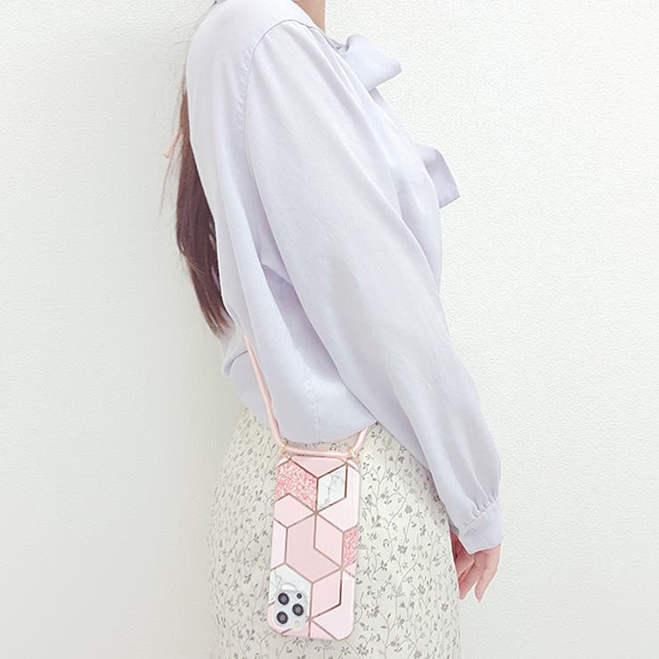 ストラップ付 iPhoneケース ハードケース | レースレディース  | 詳細画像6 