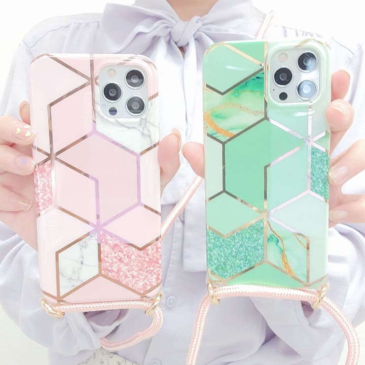 ストラップ付 iPhoneケース ハードケース | レースレディース  | 詳細画像11 