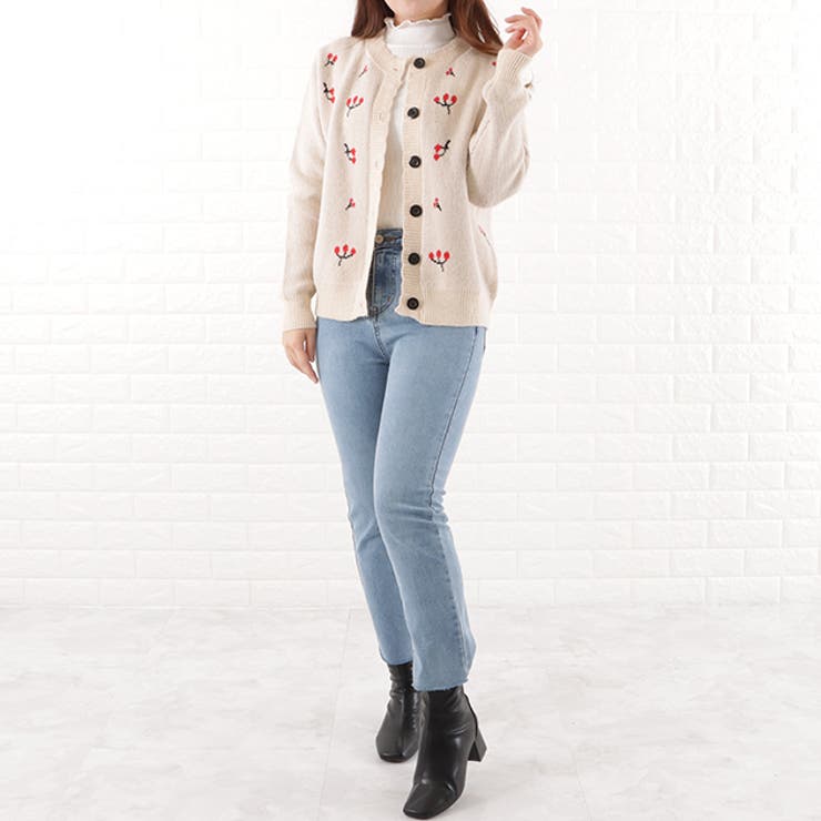 チェリー ニット カーディガン | レースレディース  | 詳細画像15 