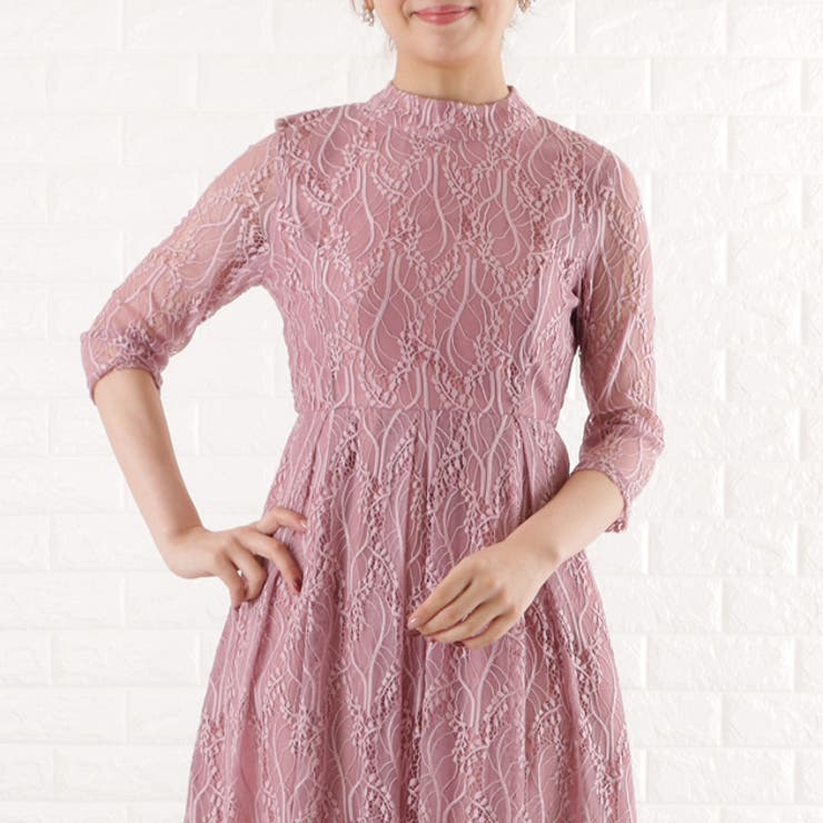 パーティードレス 総レース ワンピース | レースレディース  | 詳細画像17 