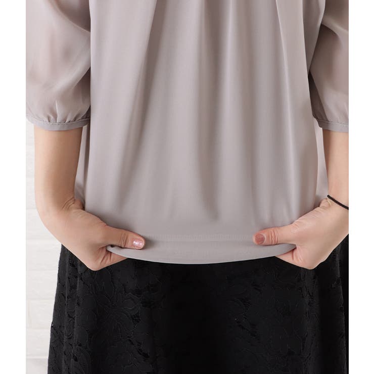 シフォンブラウス 長袖 レディース[品番：LCLW0002139]｜レースレディース （レースレディース）のレディース ファッション通販｜SHOPLIST（ショップリスト）