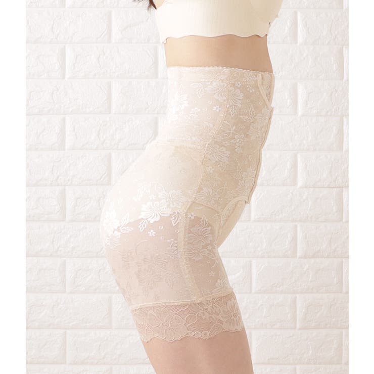 補正下着 ロングガードル ウエストシェイパー | レースレディース  | 詳細画像15 